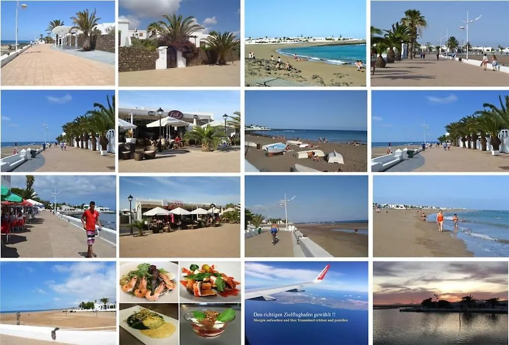 Bungalow Casa Dubai - Private Anlage Am Meer/Pool Playa Honda  Spain